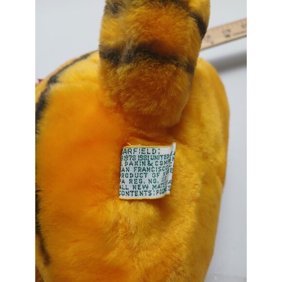 Garfield "Stuffed Again" Plush Toy  1978, 1981 Vintage Collectable - Picture 7 of 7